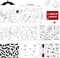 Halloween Window Clings Decor for Halloween Decorations, Double Side Halloween Window Stickers Removable Glass Decals for Halloween Party Decorations Indoor